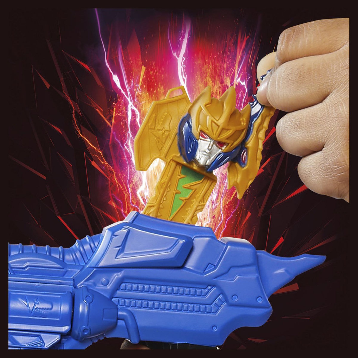 HASBRO Figurine Power Rangers Dino Fury Gold Fury Blade Blaster