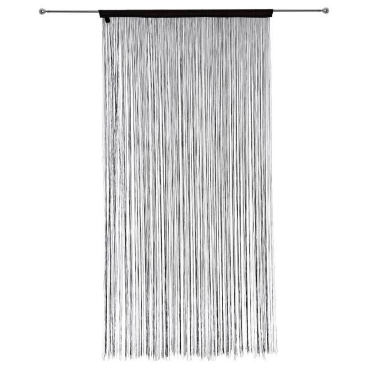 ATMOSPHERA Rideau Fil  Guopo  90x200cm Noir