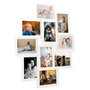 Voir la diapositive 1 : VIDAXL Collage de cadres photo pour photo de 10x(13x18 cm) Blanc MDF