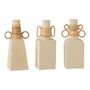 Voir la diapositive 2 : Paris Prix Vase Déco Anneaux Ronds  Céline  29cm Beige
