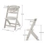 Voir la diapositive 6 : KINDERKRAFT Chaise haute bois 3 en 1 reglable avec harnais