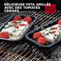 Voir la diapositive 4 : FM PROFESSIONAL Plat à barbecue en acier émaillé 21 x 12 cm FM Professional Barbecue