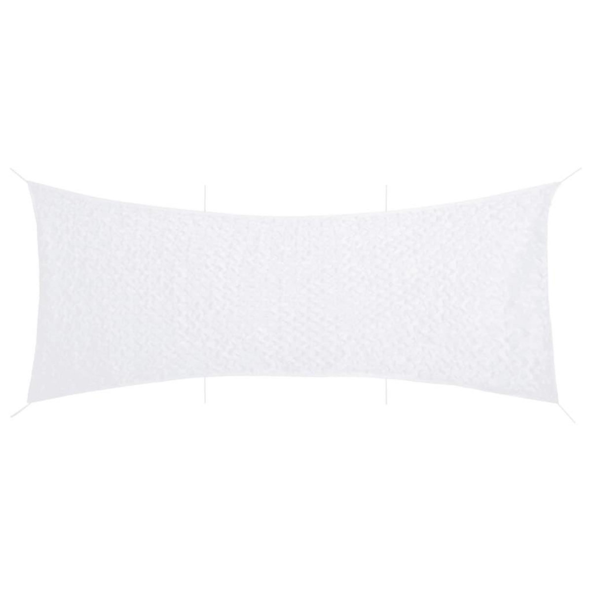 VIDAXL Filet de camouflage avec sac de rangement 627x290 cm blanc