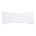 VIDAXL Filet de camouflage avec sac de rangement 627x290 cm blanc