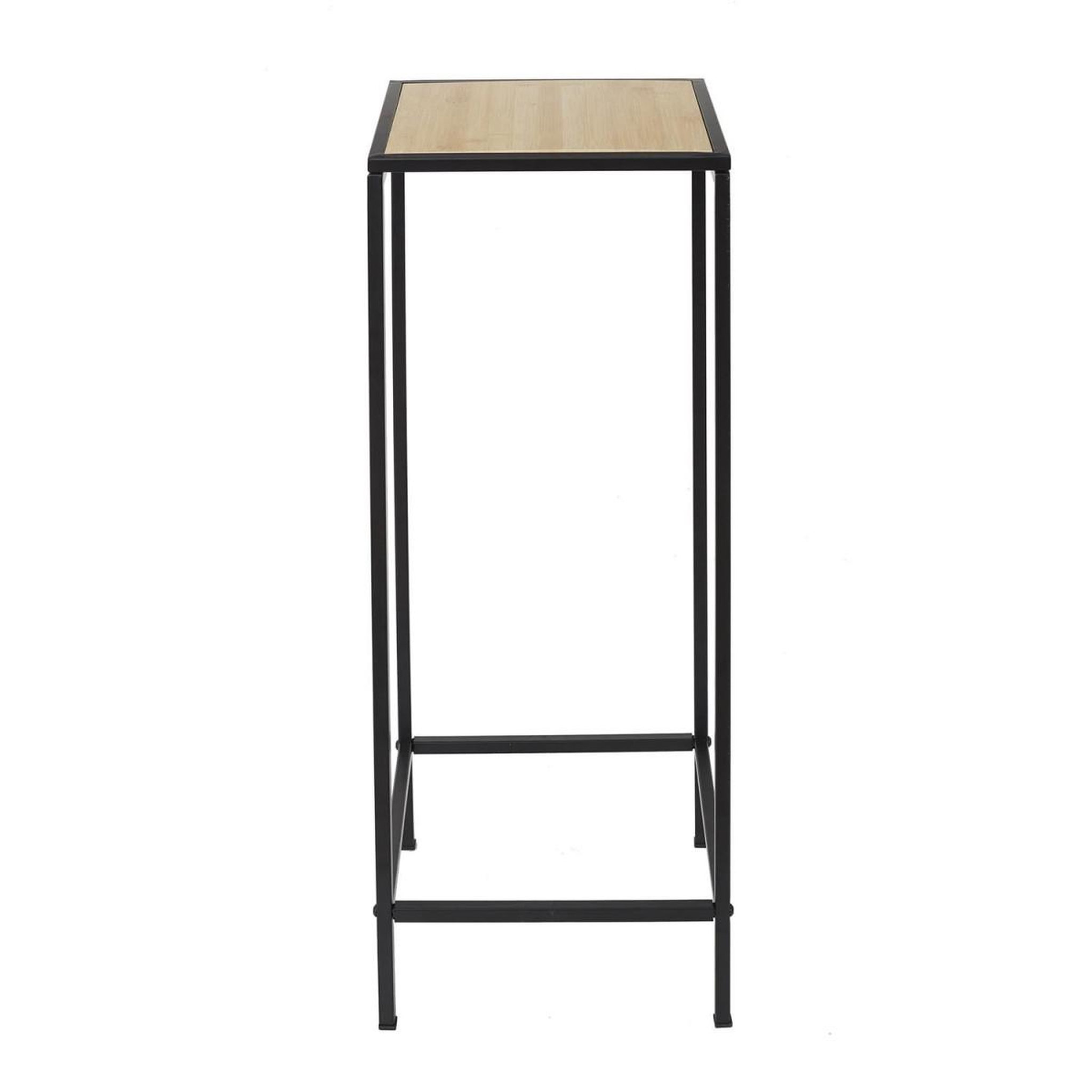 Voir la diapositive 2 : The Home Deco Factory Sellette design bambou  rosa  70cm noir & beige