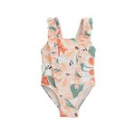 Petit Béguin Maillot de bain enfant 1 pièce Fleur