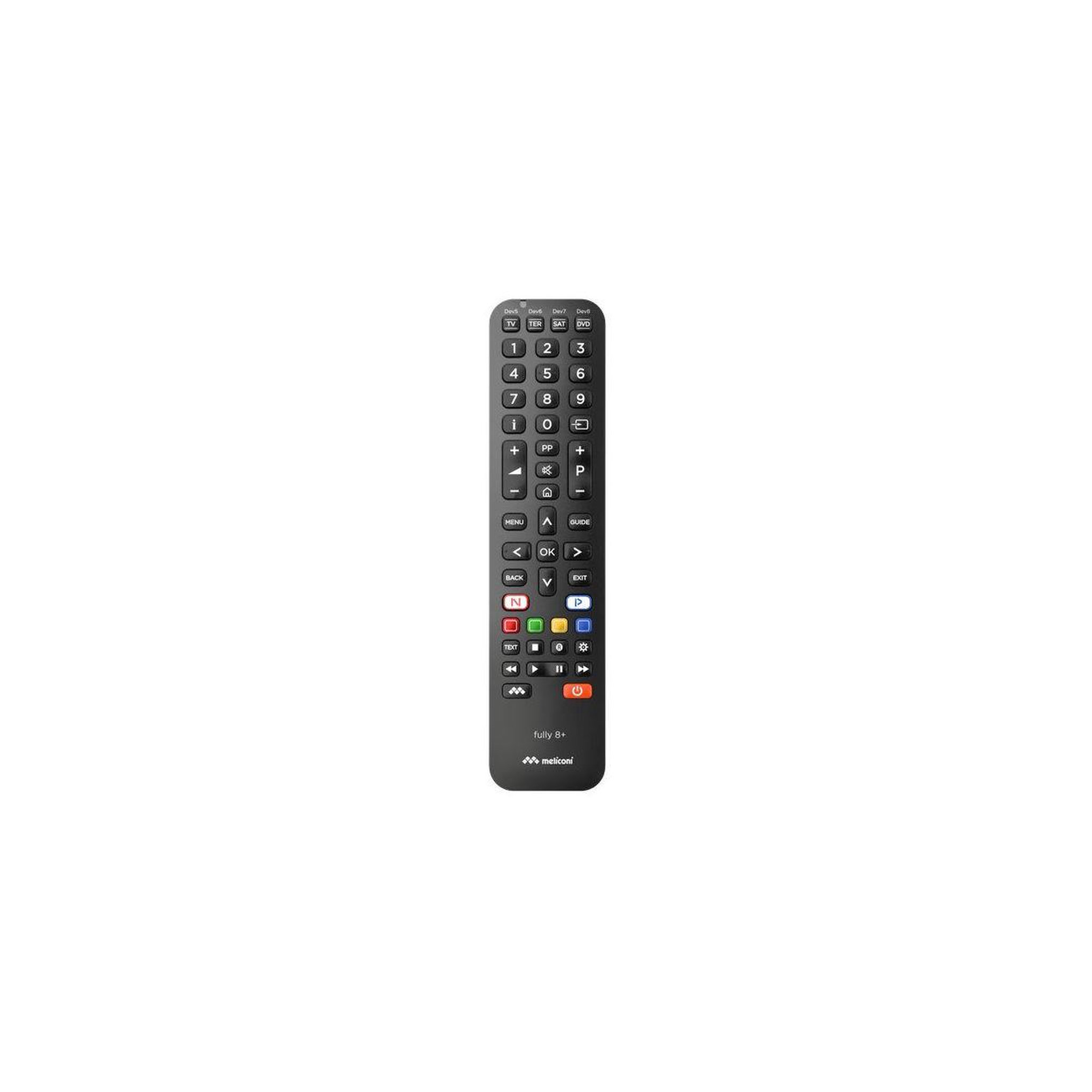 Meliconi Télécommande universelle universelle 8 en 1 FULLY 8+