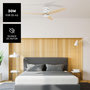 Voir la diapositive 2 : Taurus Ventilateur plafonnier POLAR 3B