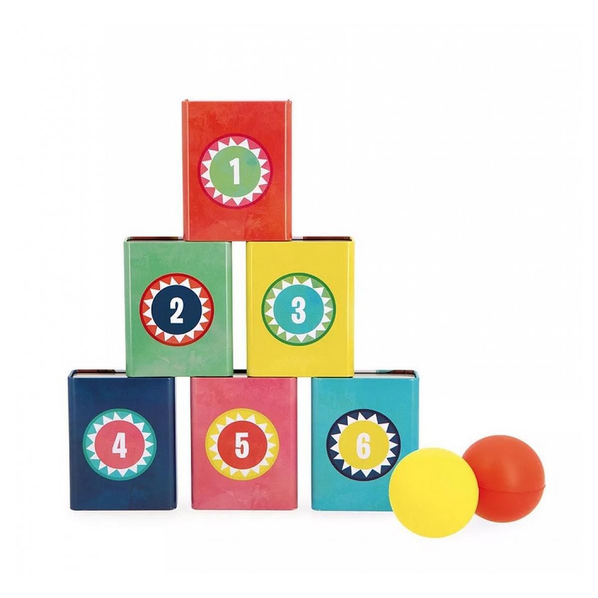 Juratoys-Janod Chamboule tout Mr Ours- Appplepop