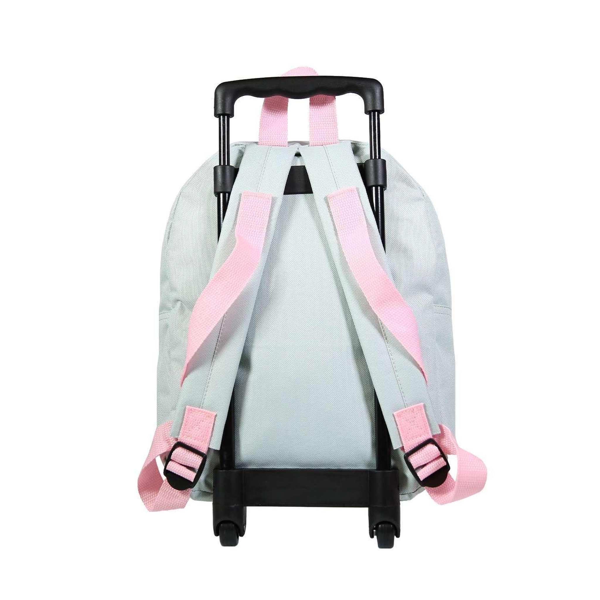 Voir la diapositive 4 : Bagtrotter BAGTROTTER Sac à dos à roulettes 31 cm maternelle Kids Gris Koala