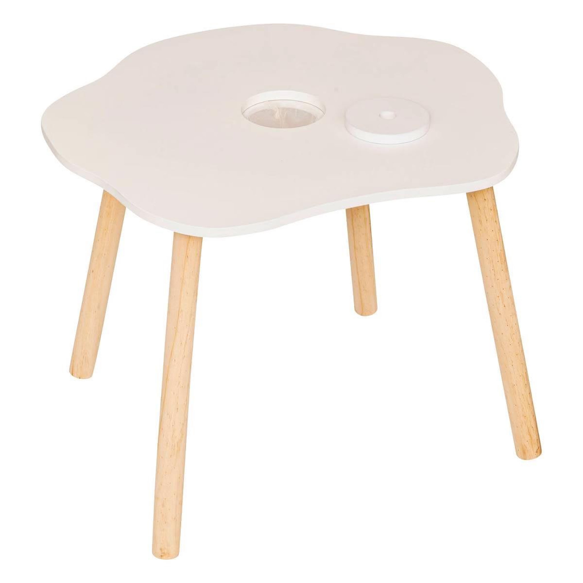 Voir la diapositive 2 : Atmosphera Kids Table enfant  douceur  55cm blanc