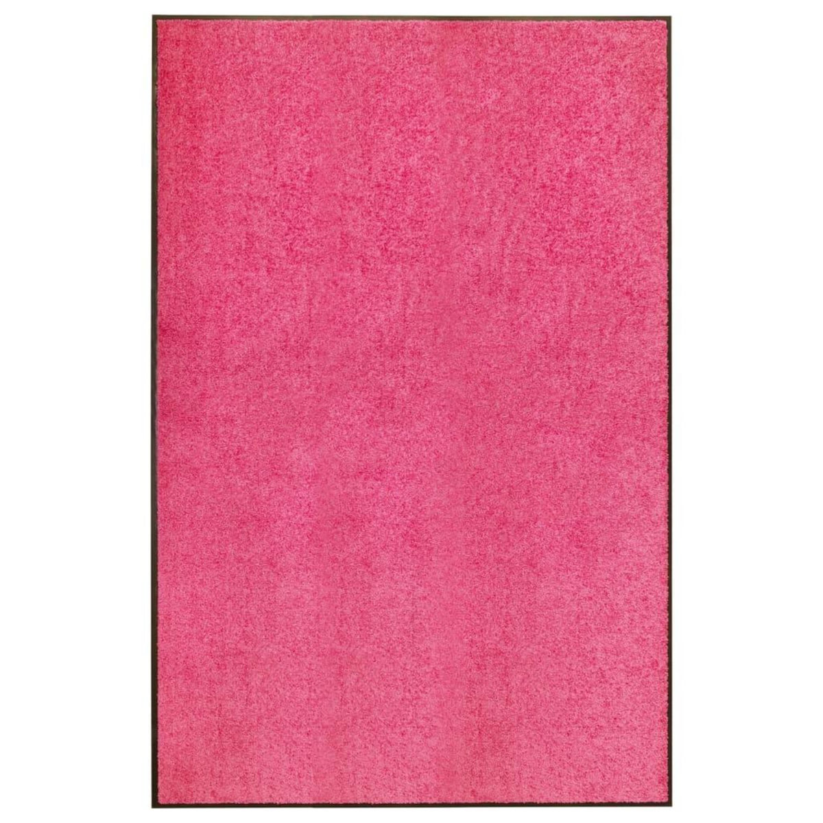 VIDAXL Paillasson lavable Rose 120x180 cm