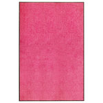 VIDAXL Paillasson lavable Rose 120x180 cm