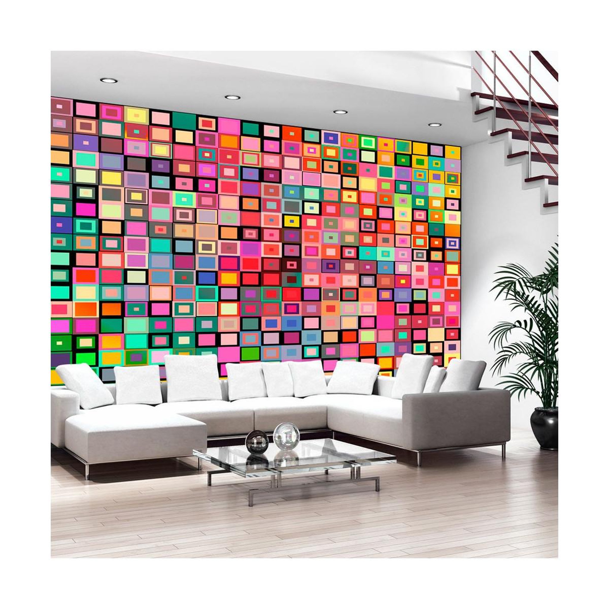 Voir la diapositive 1 : Paris Prix Papier Peint  Colourful Boxes