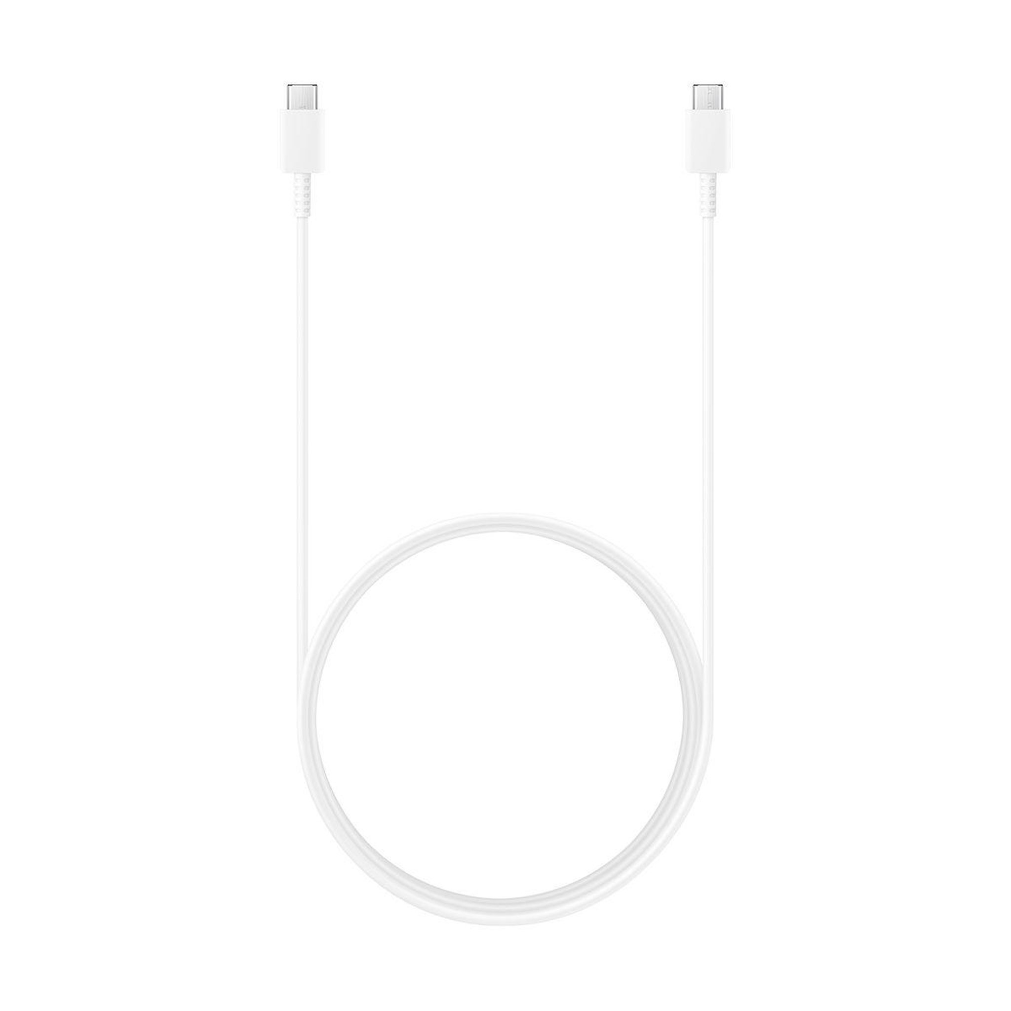 Voir la diapositive 2 : Samsung Câble USB USB-C vers USB-C 25W 1.8m blanc