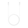 Voir la diapositive 2 : Samsung Câble USB USB-C vers USB-C 25W 1.8m blanc
