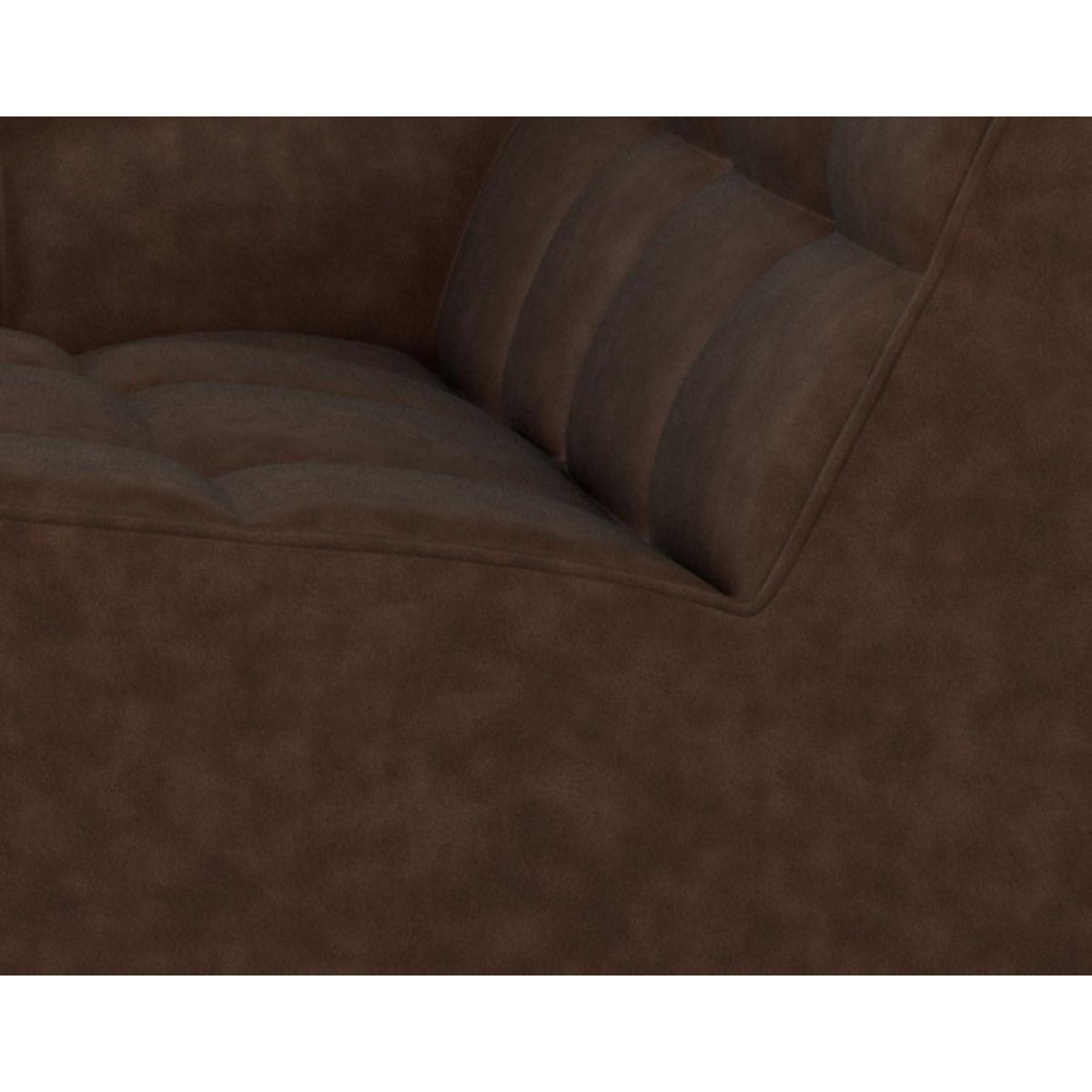 LISA DESIGN Alya - canapé modulable panoramique 7 places en simili