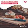 Voir la diapositive 4 : NIROSTA Couteau petit-déjeuner 22,5 cm Nirosta Elemental