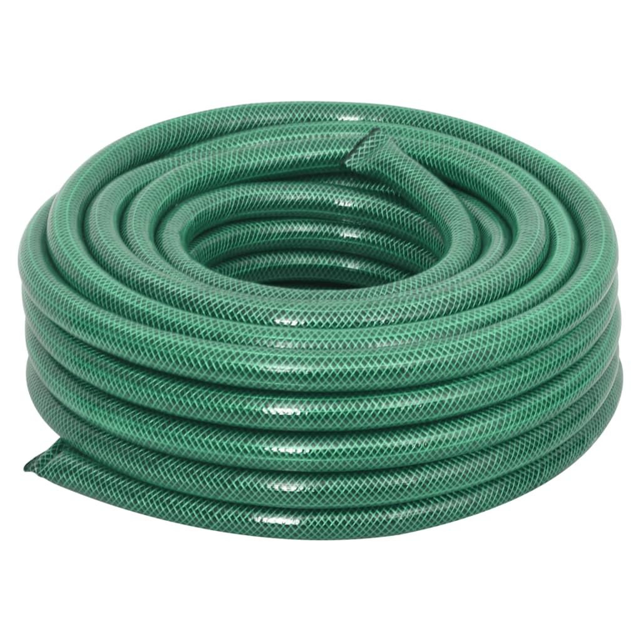 Voir la diapositive 2 : VIDAXL Tuyau d'arrosage avec jeu de raccords vert 0,75  10 m PVC