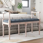 VIDAXL Banc Gris fonce 110x40x70 cm Velours