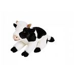 Anima Peluche Vache Noire et Blanche 26 cm - Douceur et Confort pour Tous les Âges