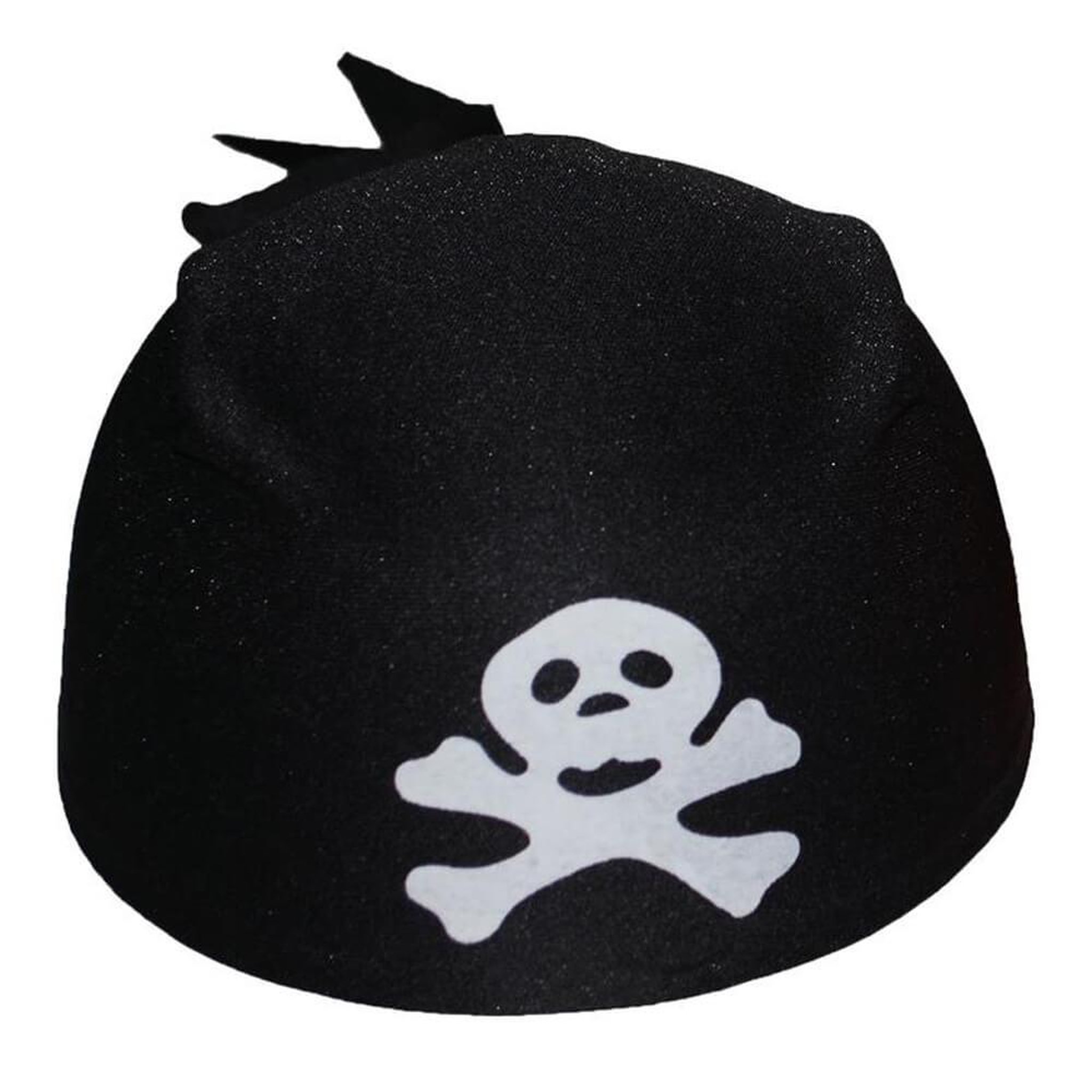 FUNNY FASHION Calot De Pirate Noir Adulte