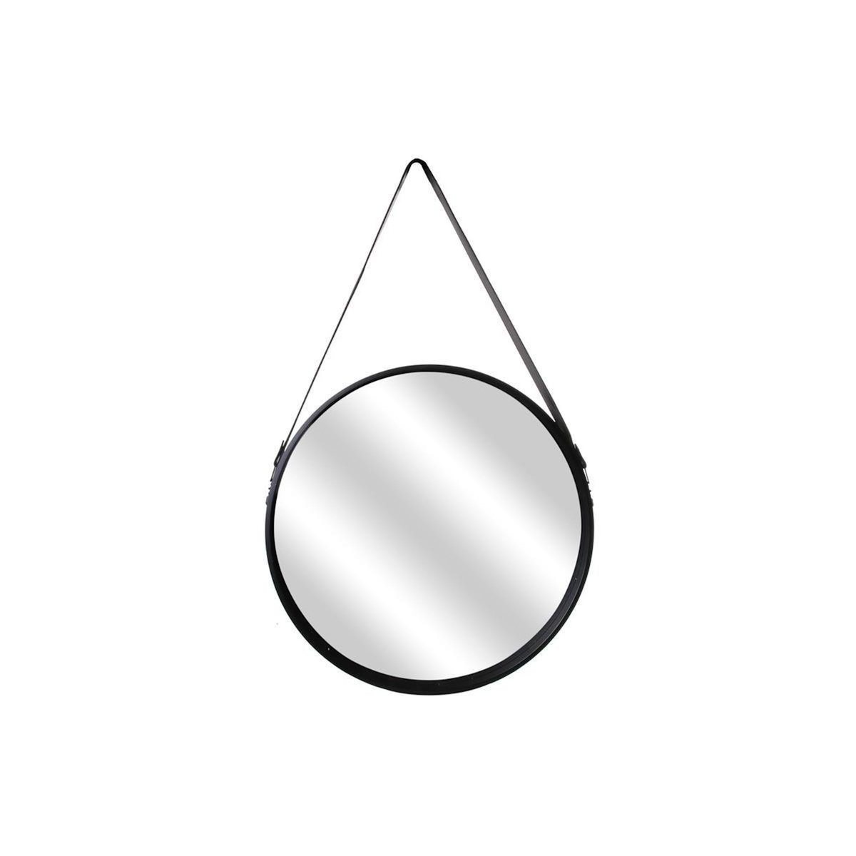 Paris Prix Miroir Rond Design  Barbier  50cm Noir