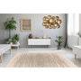Voir la diapositive 3 : Paris Prix Tapis Tissé à Poils Plats  Splash  Crème