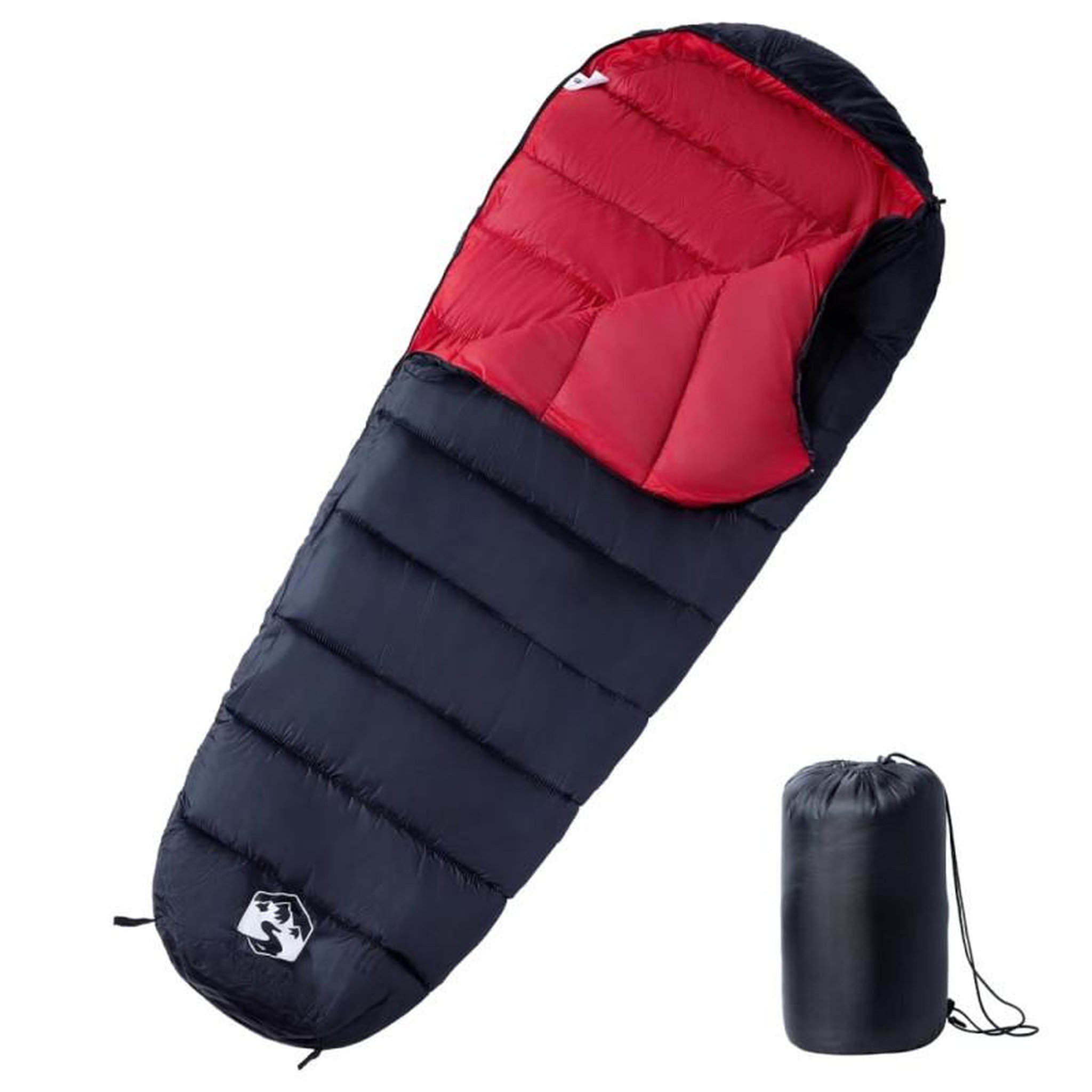 Voir la diapositive 1 : VIDAXL Sac de couchage momie pour adultes camping 3 saisons