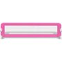 Voir la diapositive 3 : VIDAXL Barriere de lit pour enfants 150x42 cm Rose