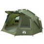 Voir la diapositive 4 : VIDAXL Tente de peche 5 personnes vert olive impermeable