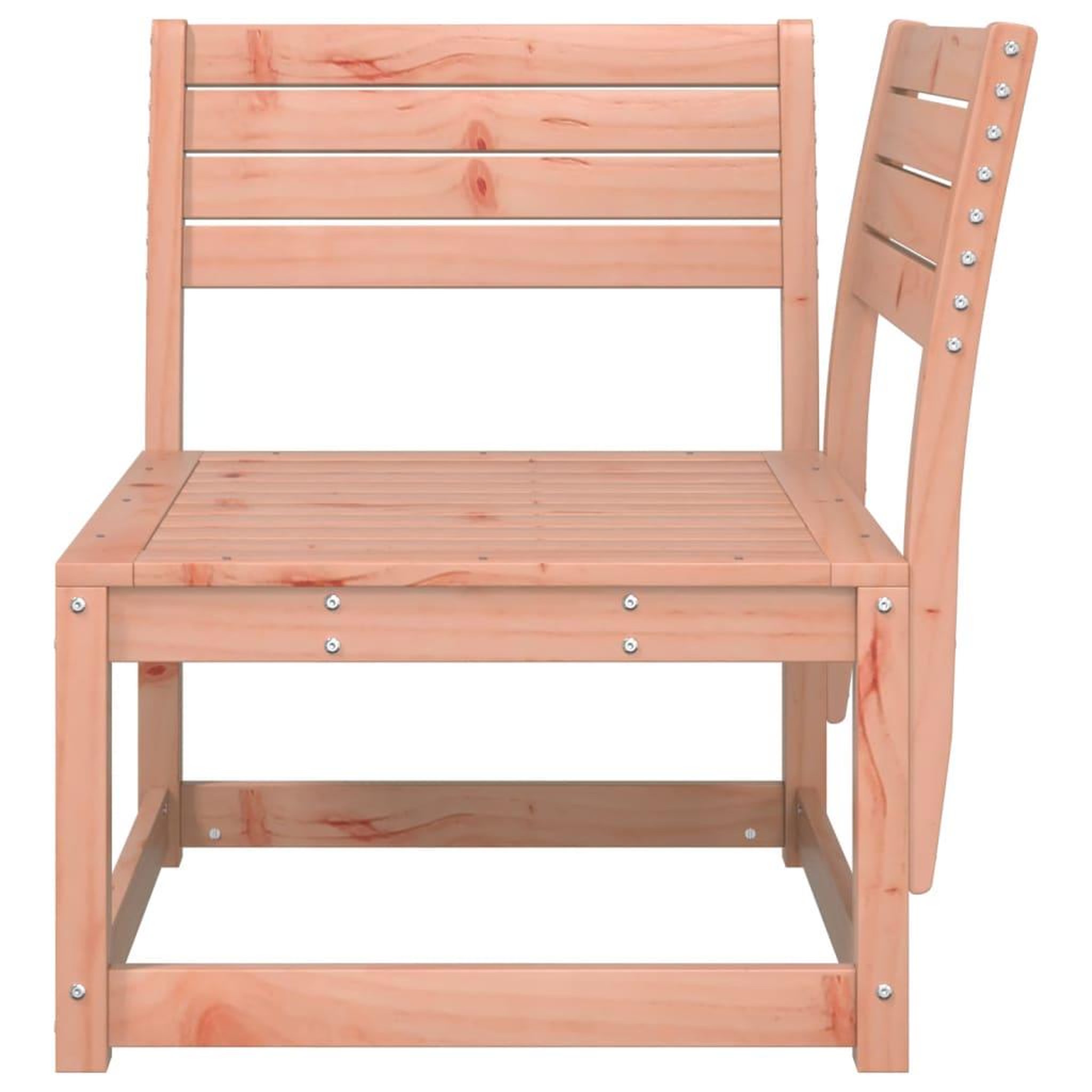 Voir la diapositive 4 : VIDAXL Canape d'angle de jardin 73x73x78 cm bois massif douglas