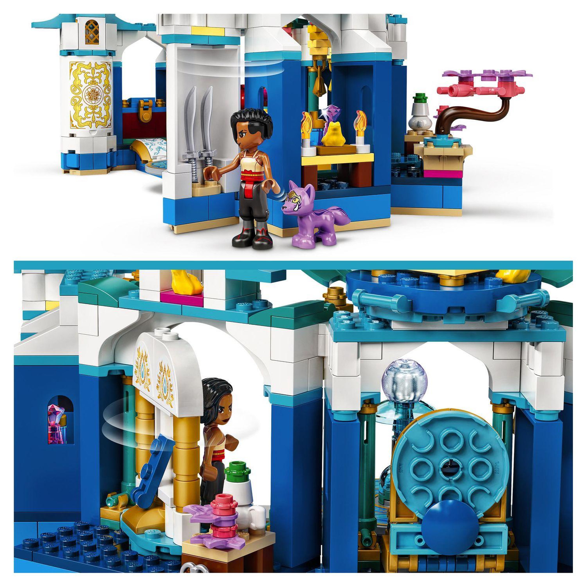 Voir la diapositive 5 : LEGO Disney Princess 43181 Raya et le Palais du Coeur