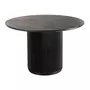 Paris Prix Table de Repas Design en Bois  Vincent  120cm Noir