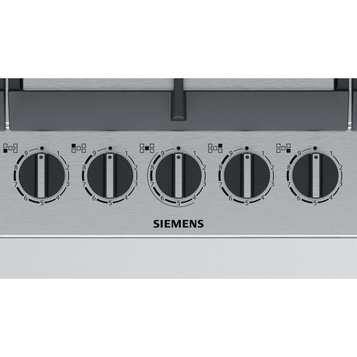 Siemens Table inox gaz 90cm 5 feux - ec9a5rb90