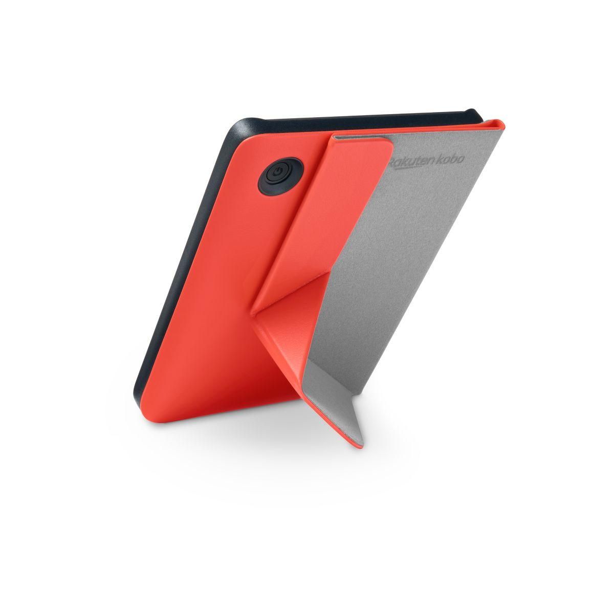 kobo Pochette Clara Colour/BW Sleepcover Rouge