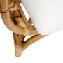 Voir la diapositive 6 : ATMOSPHERA Fauteuil Design en Rotin  Farah  79cm Naturel