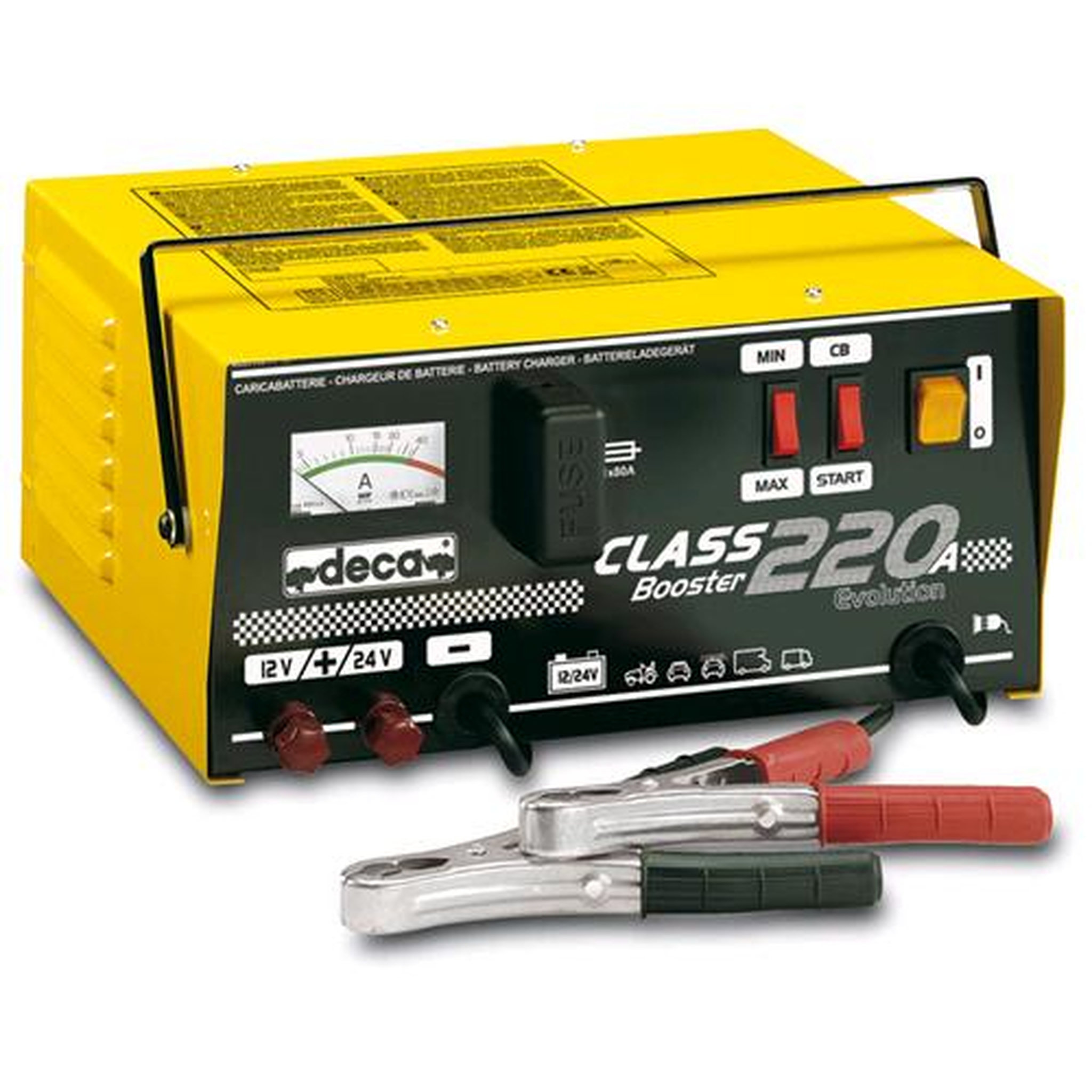 DECA Chargeur/Démarreur de batterie CB 220A 