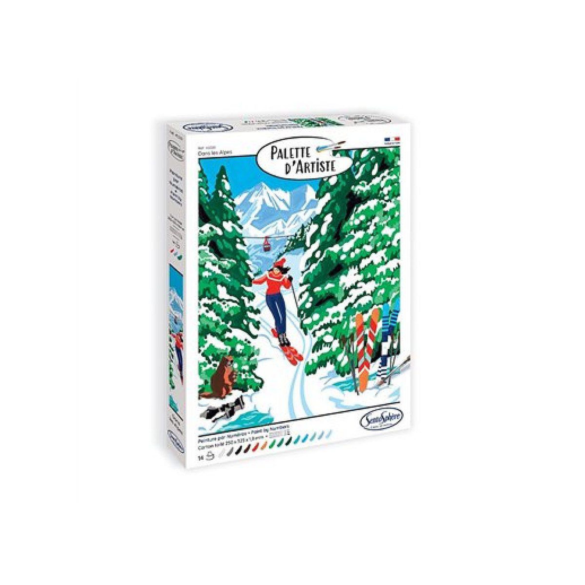 Sentosphere Palette d'artiste - dans les alpes