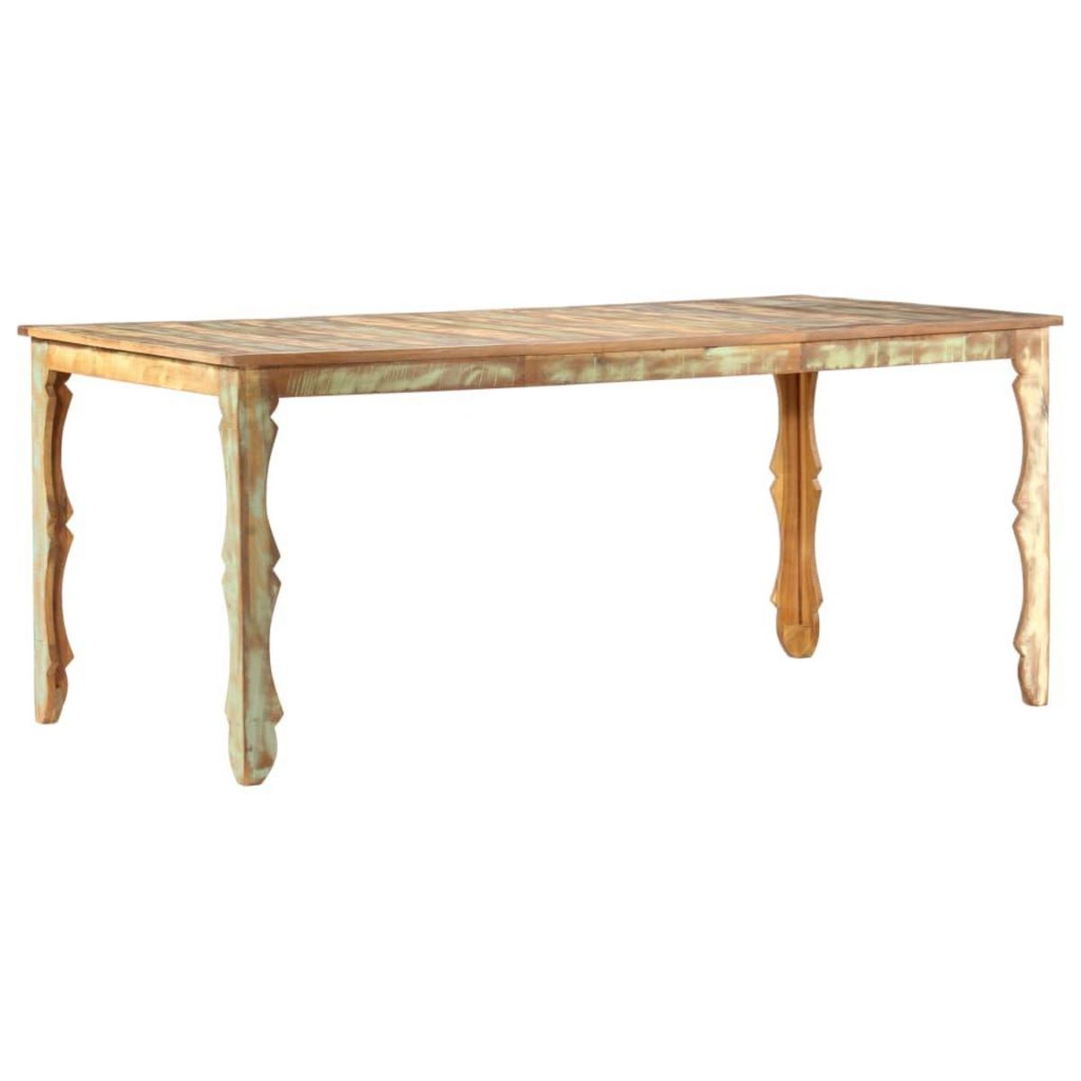 VIDAXL Table de salle a manger 180x90x76cm Bois de recuperation solide