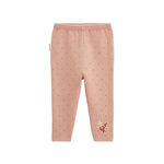 Petit Béguin Pantalon bébé en tricot Manouk. Coloris disponibles : Rose