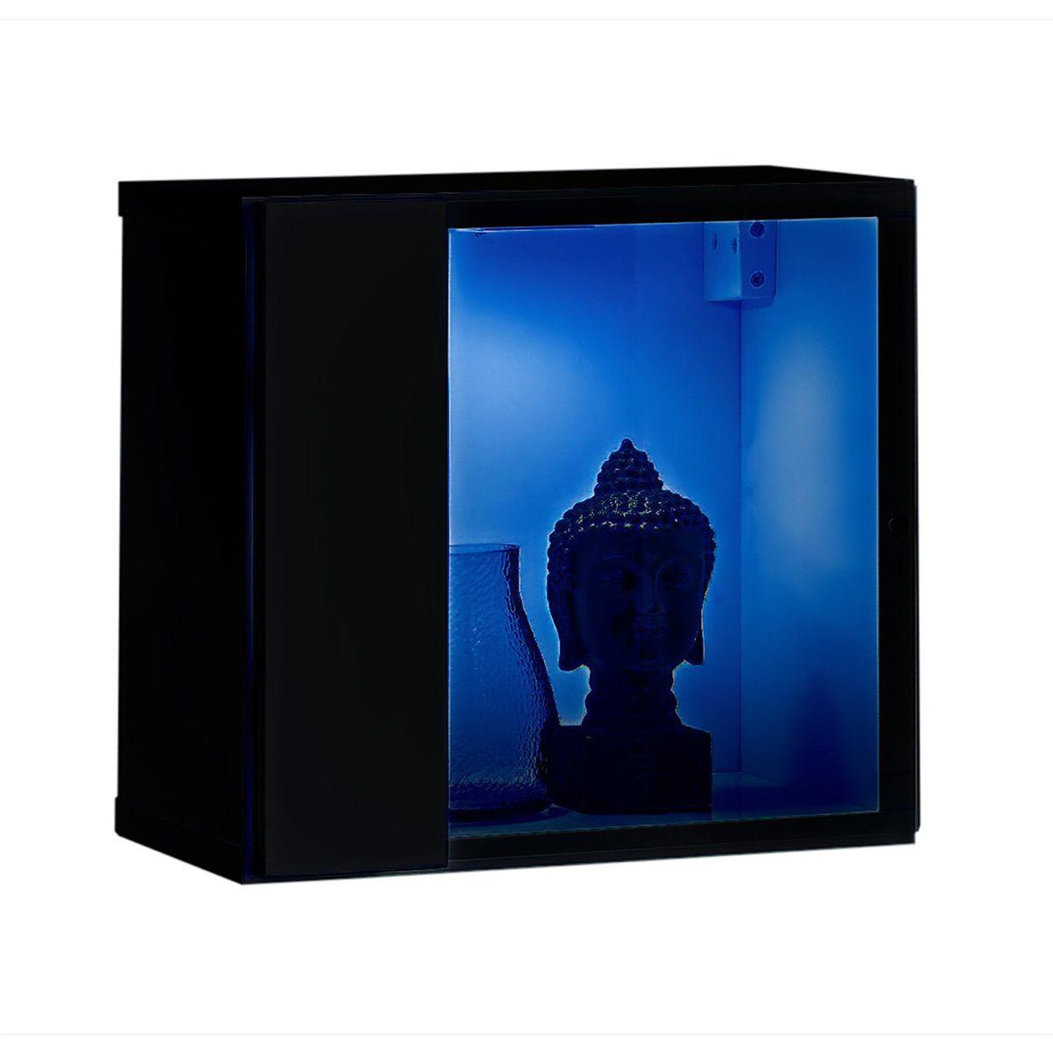 Paris Prix Bloc mural led design  switch v  30cm noir