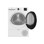 Voir la diapositive 4 : Beko Sèche-linge pompe à chaleur 60cm 8kg blanc - D3H18D93W
