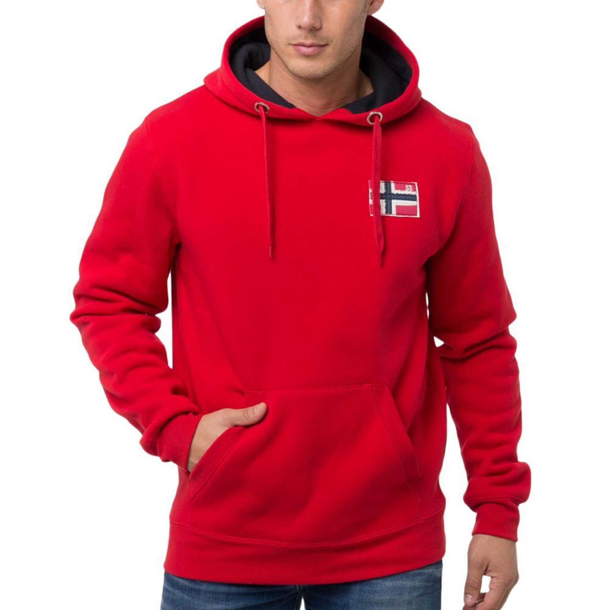 Voir la diapositive 1 : GEOGRAPHICAL NORWAY Sweat  Homme Geographical Norway Fondant