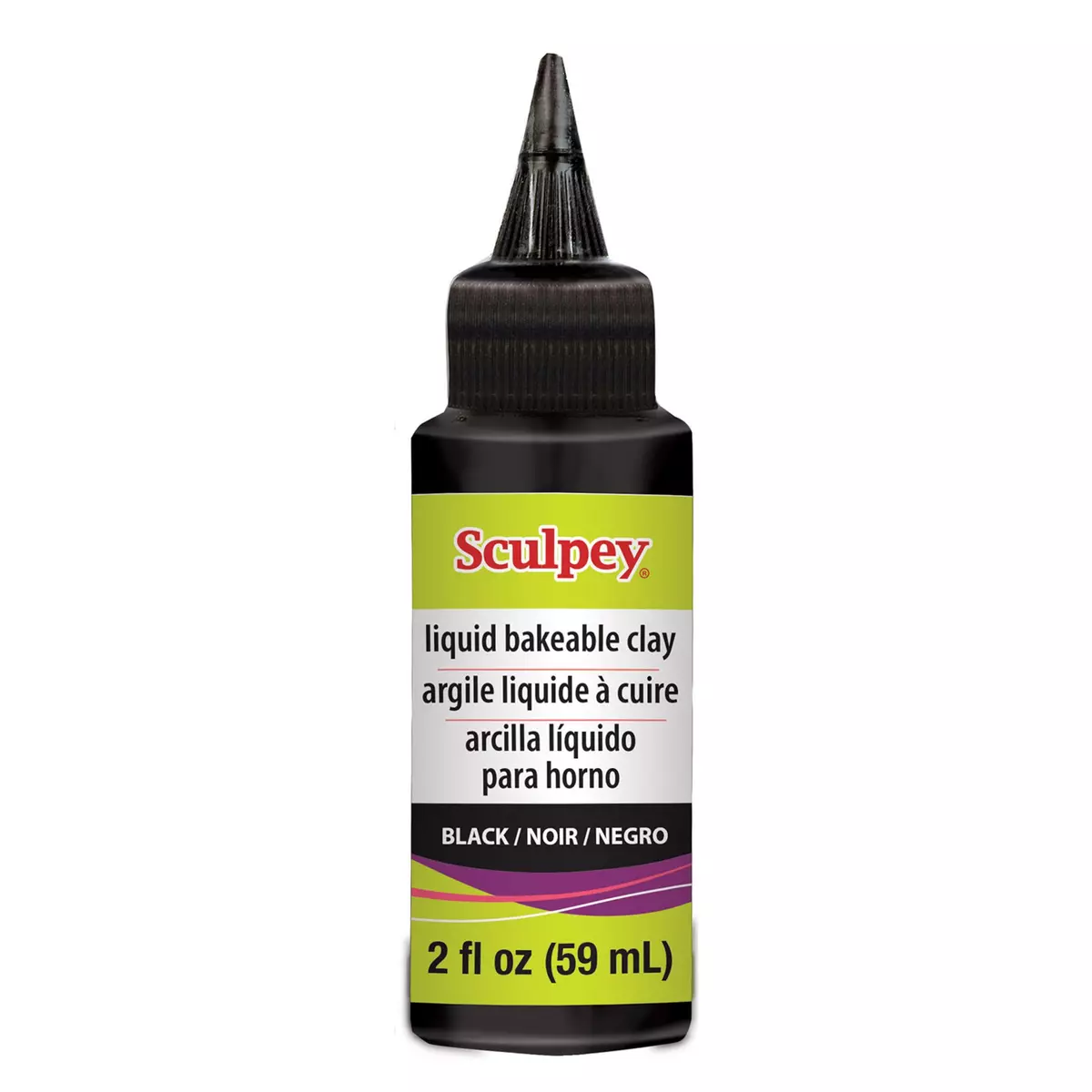 Sculpey Argile liquide Sculpey - Noir 59 ml