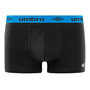 Voir la diapositive 3 : UMBRO Lot de 4 Boxers coton homme