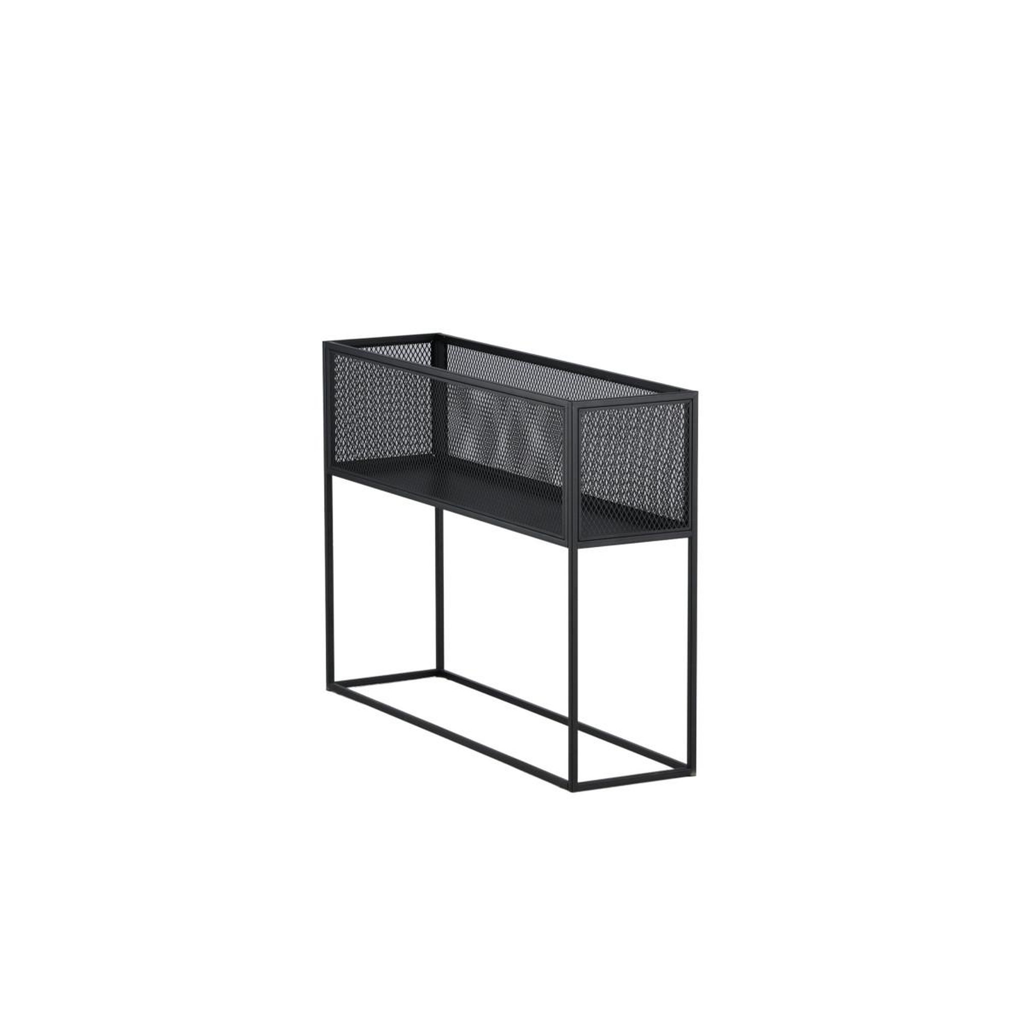 Voir la diapositive 3 : Paris Prix Console design en métal  netz  110cm noir