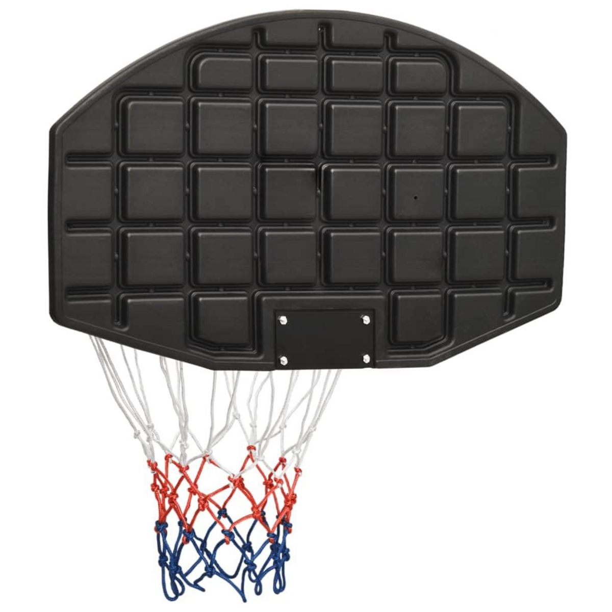 VIDAXL Panneau de basket-ball Noir 71x45x2 cm Polyethylene