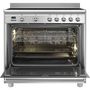 Voir la diapositive 2 : SMEG Piano de cuisson vitrocéramique SCD91CMX9 Vitro