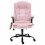 Voir la diapositive 2 : VIDAXL Chaise de bureau de massage Rose Velours
